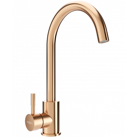 Mexen Foggia kuchyňská baterie, růžové zlato - 671800-60