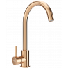Mexen Foggia kuchyňská baterie, růžové zlato - 671800-60