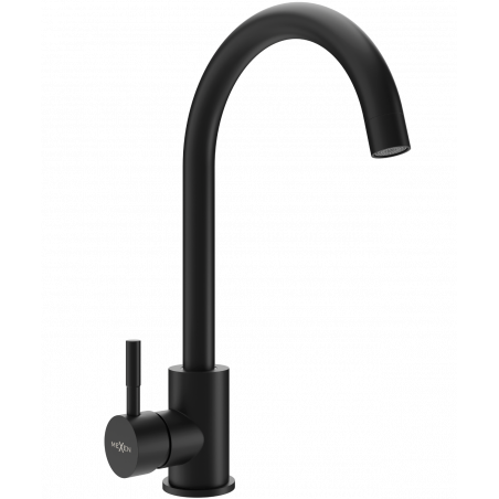 Mexen Foggia kuchyňská baterie, černá - 671800-70