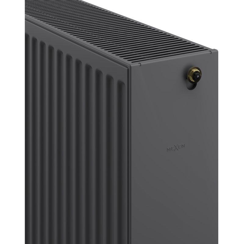 Mexen CC33 deskový radiátor 600 x 1500 mm, spodní střední připojení, 3502 W, antracit - W6C33-060-150-66
