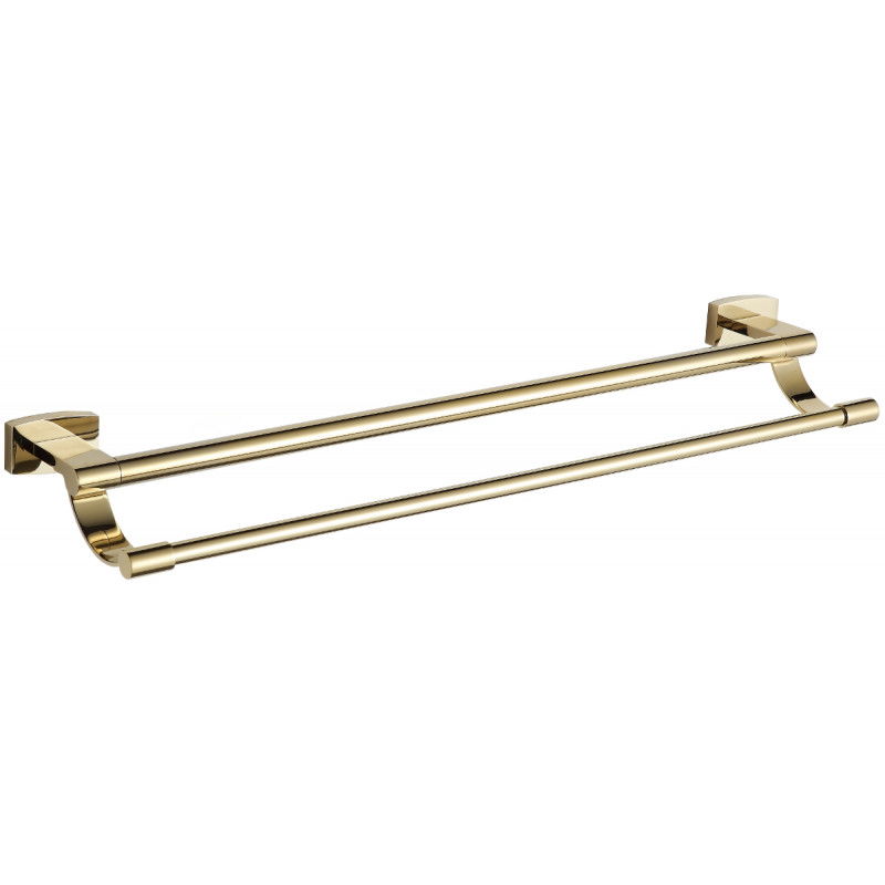 Mexen Zoja dvojitý držák na ručník, zlatý - 7019125-50