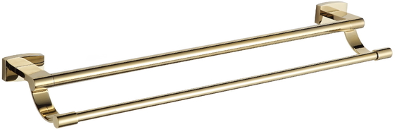 Mexen Zoja dvojitý držák na ručník, zlatý - 7019125-50