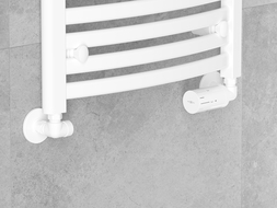 Mexen G05 termostatická sada s osovým připojením, bílá - W903-958-20