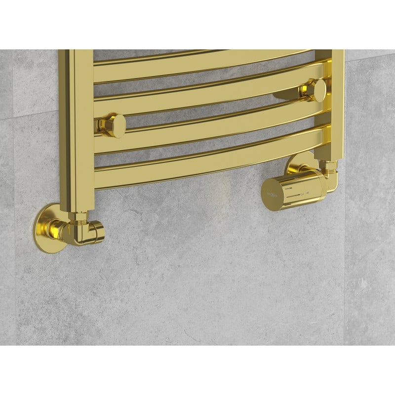 Mexen G05 axiální termostatická sada, zlatá - W903-958-50