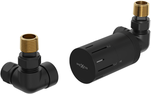 Mexen G05 termostatická sada osová, černá - W903-958-70