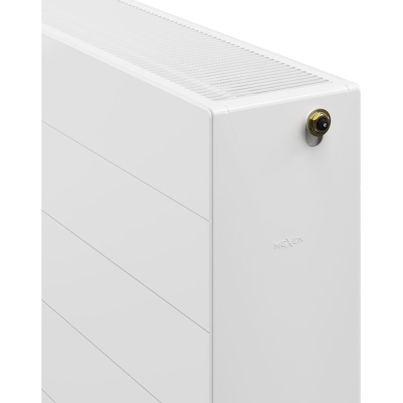 Mexen Line CCL33 deskový radiátor 600 x 1800 mm, středové spodní připojení, 3961 W, bílý - W6C33L-060-180-00