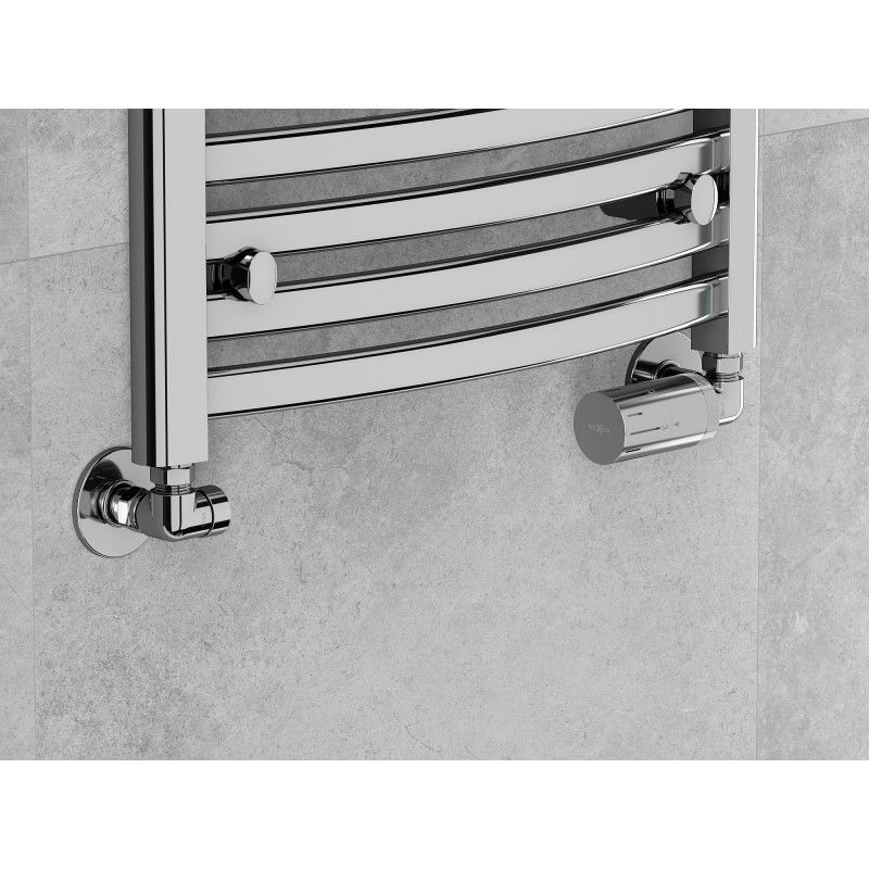 Mexen G05 axiální termostatická sada s krytem R, chrom - W903-958-904-01