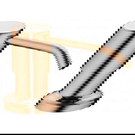 Mexen dávkovač na tekutinu do dřezu, růžové zlato - 6601320-60