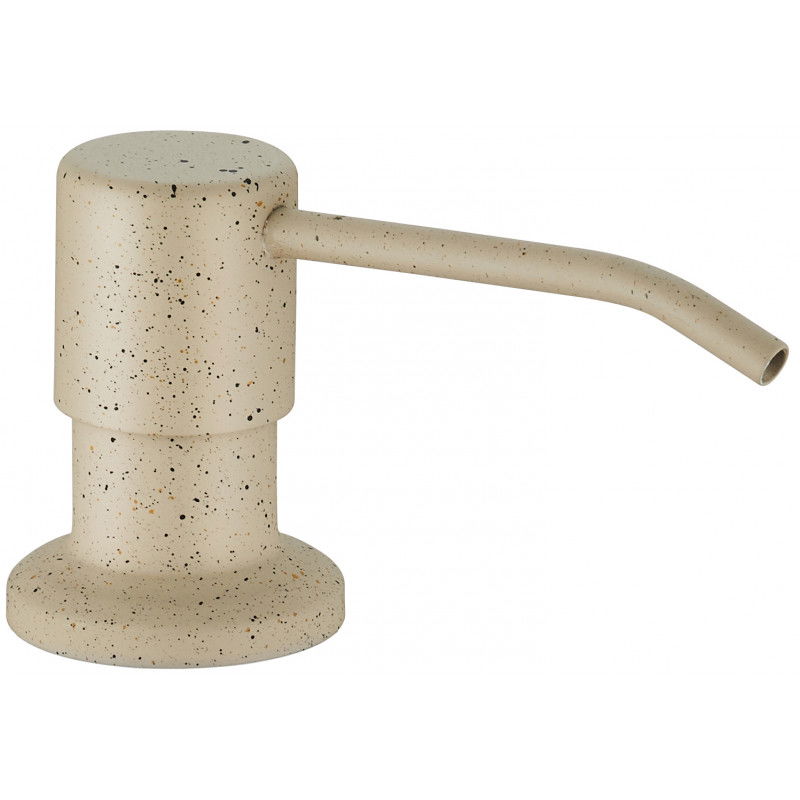 Mexen dávkovač na mycí prostředek pro dřez, béžový kropenatý - 6601320-69