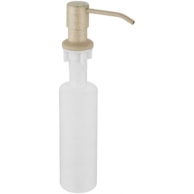 Mexen dávkovač na mycí prostředek pro dřez, béžový kropenatý - 6601320-69