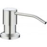 Mexen dávkovač na tekutinu k dřezu, inox - 6601320-99