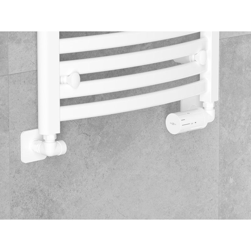 Mexen G05 axiální termostatická sada s maskovací krytkou S, bílá - W903-958-909-20