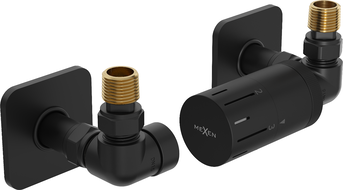 Mexen G05 termostatická souprava osová s krytem S, černá - W903-958-909-70