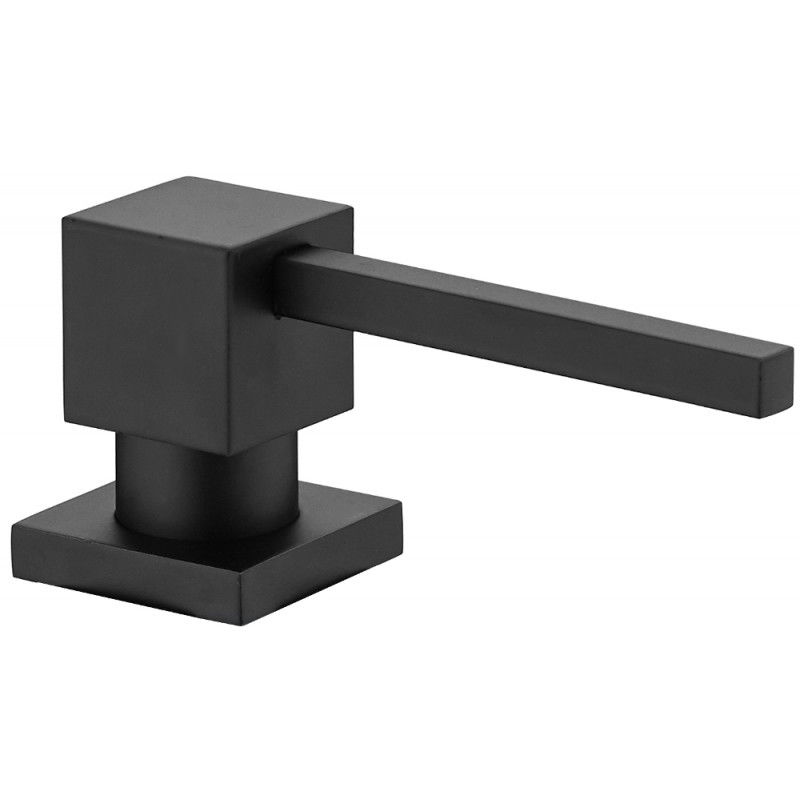 Mexen dávkovač na kapalinu do dřezu, černý - 6605320-70