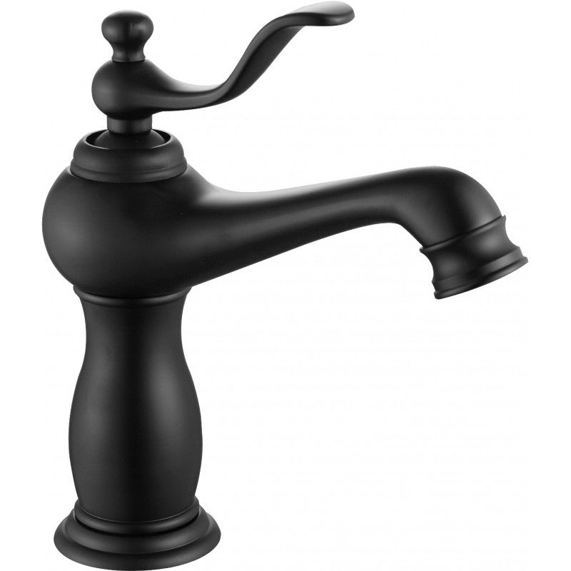 Mexen Vela baterie umyvadlová, černá - 744500-70