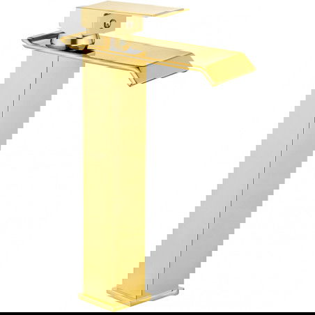 Mexen Apus vysoká umyvadlová baterie, zlatá - 744710-50