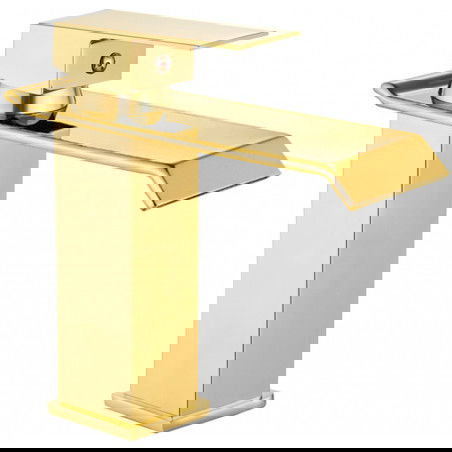 Mexen Apus baterie umyvadlová, zlatá - 744700-50