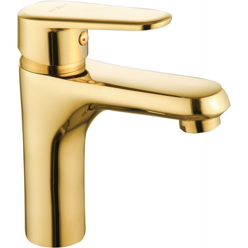 Mexen Alda umyvadlová baterie, zlatá - 746100-50