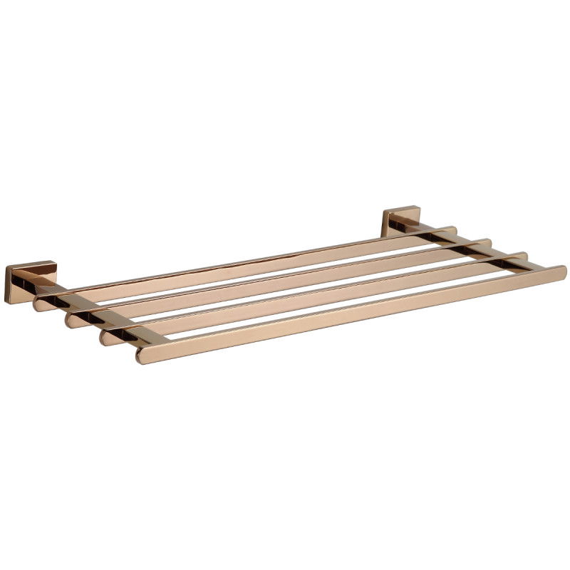 Mexen Arno polička na ručník, růžové zlato - 7020720-60