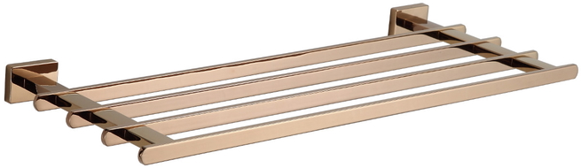 Mexen Arno polička na ručník, růžové zlato - 7020720-60