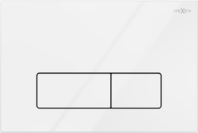 Mexen Fenix 13 splachovací tlačítko Slim, bílá lesklá - 601300