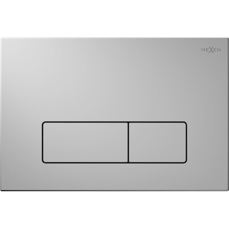 Mexen Fenix 13 tlačítko splachování Slim, matný chrom - 601302
