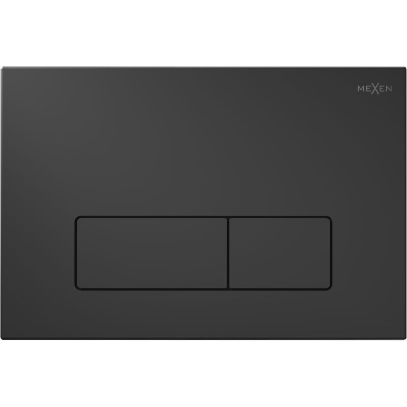 Mexen Fenix 13 tlačítko splachování Slim, černý mat - 601303