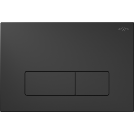 Mexen Fenix 13 tlačítko splachování Slim, černý mat - 601303