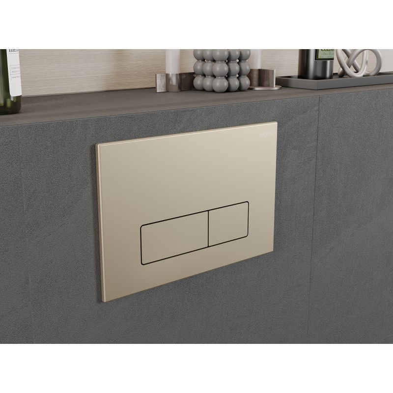 Mexen Fenix 13 proplachovací tlačítko Slim, zlatý šampaňský - 601304