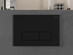 Mexen Fenix 13 tlačítko splachování Slim, černý mat - 601303