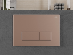 Mexen Fenix 13 splachovací tlačítko Slim, růžové zlato - 601305