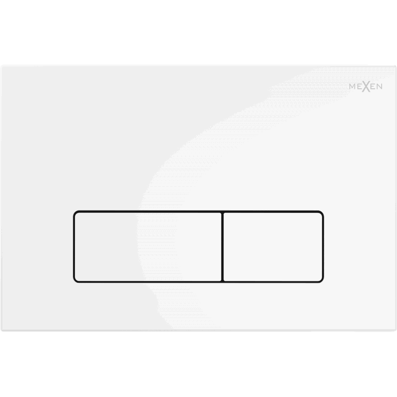 Mexen Fenix 13 tlačítko splachování Slim, bílý matný - 601320