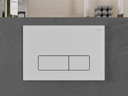 Mexen Fenix 13 tlačítko splachování Slim, bílý matný - 601320