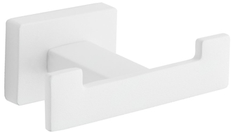 Mexen Arno dvojitý háček na ručník, bílý - 7020735-20