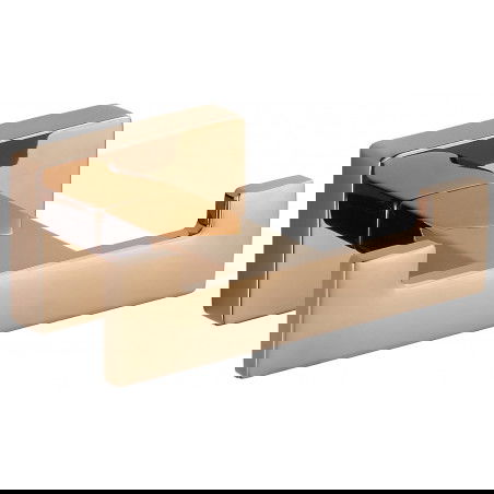 Mexen Arno dvojitý háček na ručník, růžové zlato - 7020735-60