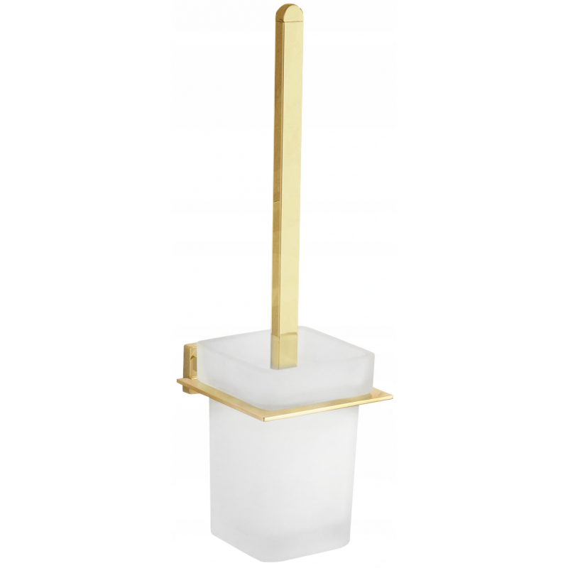 Mexen Arno WC štětka, zlatá - 7020750-50