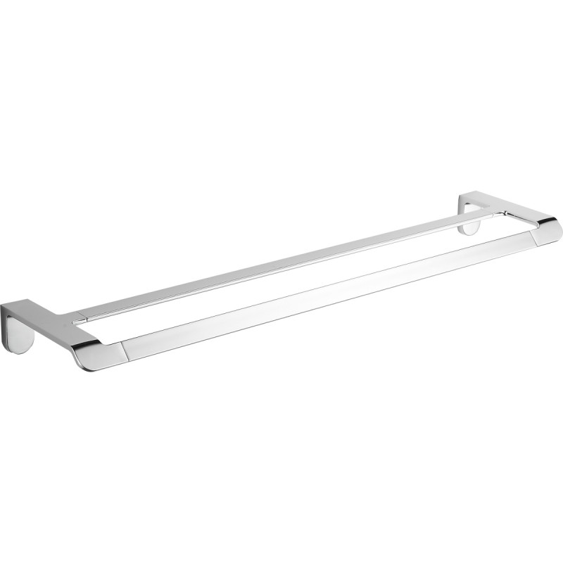 Mexen Lea dvojitý držák na ručník, chrom - 7026025-00