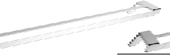 Mexen Lea dvojitý držák na ručník, chrom - 7026025-00