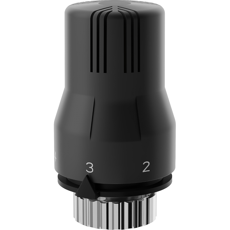 Mexen Uni-Term hlavice termostatu pro radiátor, černá - W908-002-70