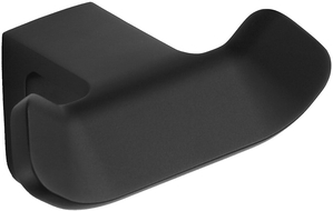 Mexen Lea dvojitý háček na ručník, černý - 7026035-70