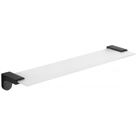 Mexen Lea závěsná skleněná polička, černá - 7026037-70