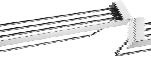 Mexen Pavo polička na ručník, chrom - 7030420-00