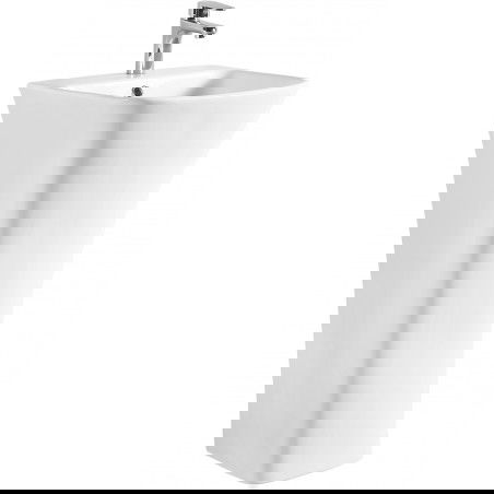 Mexen Nel volně stojící umyvadlo 45 x 44 cm, bílé - 26134500