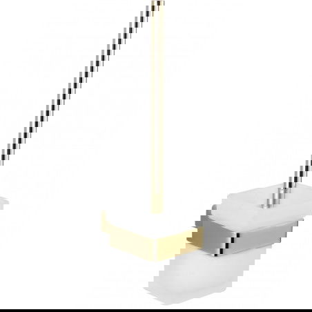 Mexen Pavo WC kartáč, zlatý - 7030450-50