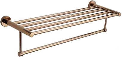 Mexen Remo police na ručník, růžové zlato - 7050720-60