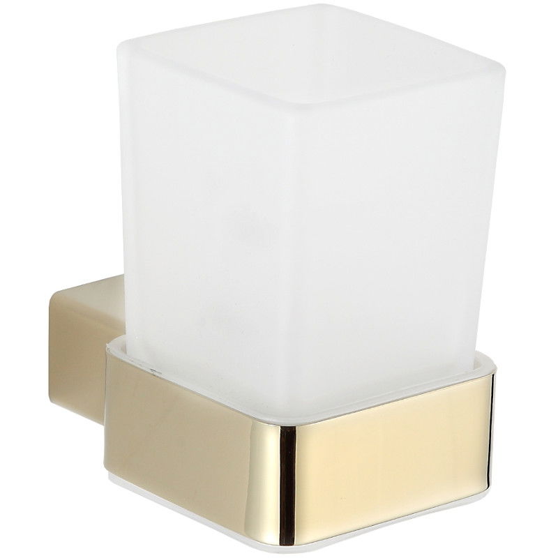 Mexen Pavo držák na zubní kartáčky, zlatý - 7030438-50