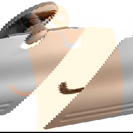 Mexen Remo držák na toaletní papír, růžové zlato - 7050733-60