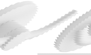 Mexen Remo dvojitý háček na ručník, bílý - 70507352-20