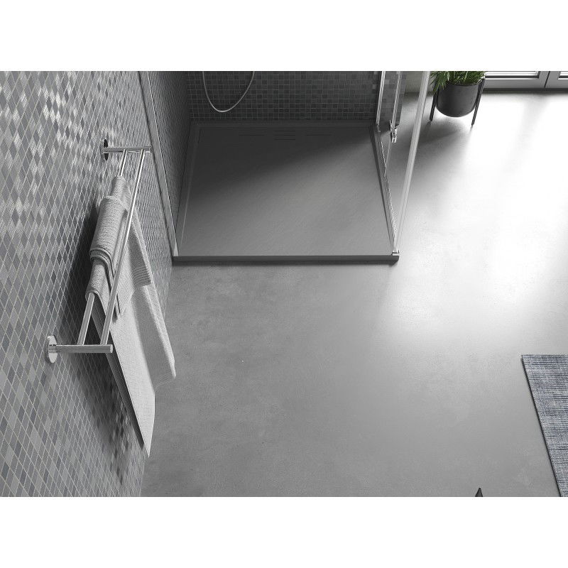 Mexen Amon čtvercový sprchový kout SMC 90 x 90 cm, šedý - 4F619090