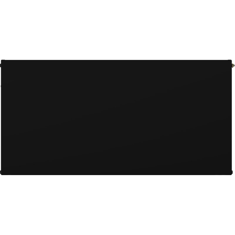 Mexen Flat CCF11 deskový radiátor 300 x 500 mm, spodní středové připojení, 227 W, černý - W6C11F-030-050-70